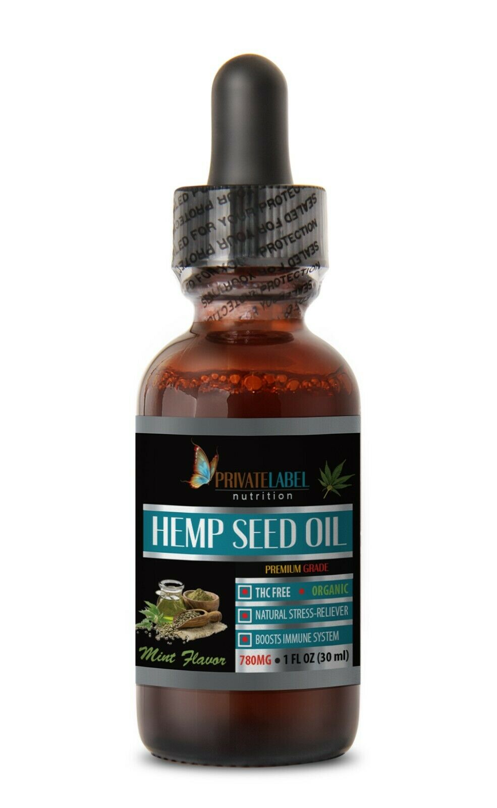 omega 3 6 9 fatty acids ORGANIC HEMP OIL DROPS 1oz pms relief ⋆