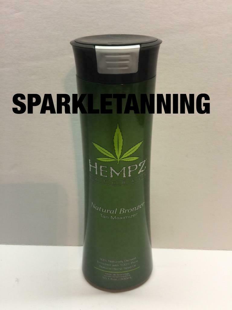 Hempz NATURAL BRONZER Tan Maximizer Hemp Seed Oil Indoor Tan Tanning